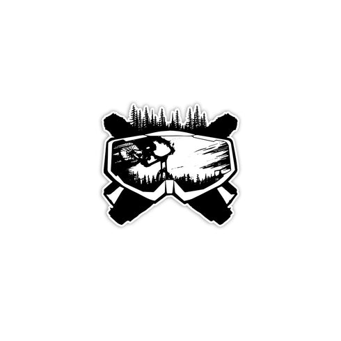 Goggle Glass Sticker
